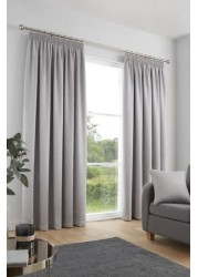 Fusion Galaxy Light Reducing Pencil Pleat Curtains