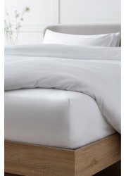 Collection Luxe 400 Thread Count 100% Egyptian Cotton Sateen Deep Fitted Sheet Deep Fitted