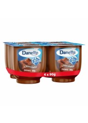 Danette Milk Chocolate 90 g × 4