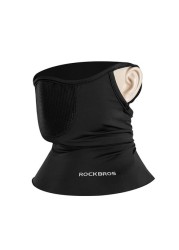 Rokbros Neck Face Mask With Ear Loops - Black