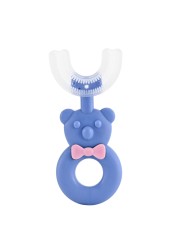 Baby Toothbrush Silicone Dental For Infant Teeth Toddler U-shape Baby Toothbrush Teething Baby Teeth Oral Care Toothbrush