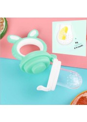 Baby Nipple Fresh Food Nibbles Baby Pacifiers Feeder Kids Fruit Feeding Nipple Supplies Safe Nipple Nipple Pacifier Pacifier Bottles