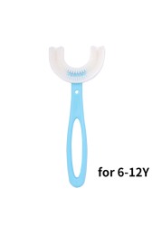 360 Degree Baby Toothbrush U Shape Baby Toothbrush Soft Silicone Toothbrush For Baby Teeth Cleaning Oral Care