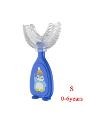 360 Degree Baby Toothbrush U Shape Baby Toothbrush Soft Silicone Toothbrush For Baby Teeth Cleaning Oral Care