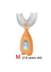 2-12Y Baby Toothbrush Children Dental Oral Care Cleaning Brush Soft Food Grade Silicone Teeth Baby Newborn Items