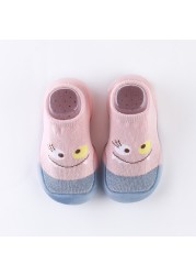 Baby sock shoes anti-skid spring autumn cartoon animal breathable shoes baby girl baby boy soft TPE sole baby boy casual shoes