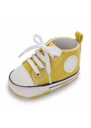 New Baby Shoes Baby Girl Boys Sneakers Flash Sneakers Baby First Walkers Baby Shoes Soft Anti-slip Sole Children Sneakers