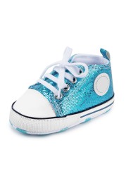 New Baby Shoes Baby Girl Boys Sneakers Flash Sneakers Baby First Walkers Baby Shoes Soft Anti-slip Sole Children Sneakers