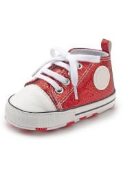 New Baby Shoes Baby Girl Boys Sneakers Flash Sneakers Baby First Walkers Baby Shoes Soft Anti-slip Sole Children Sneakers