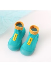 Unisex Baby Leopard Shoes Children Slippers Animal Cartoon Baby Boy First Walkers Kids Soft Rubber Floor Socks Shoes