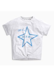 Little maven 2022 summer baby girls T-shirt cotton soft and comfortable lovely tops baby boy children casual clothes