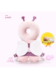 Baby Infant Head Protector Safety Pad Back Cushion Prevent Wounded Cartoon Security Pillows Breathable Anti-drop Pillow 1-3T