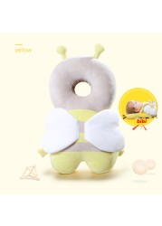 Baby Infant Head Protector Safety Pad Back Cushion Prevent Wounded Cartoon Security Pillows Breathable Anti-drop Pillow 1-3T