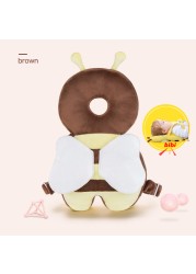 Baby Infant Head Protector Safety Pad Back Cushion Prevent Wounded Cartoon Security Pillows Breathable Anti-drop Pillow 1-3T