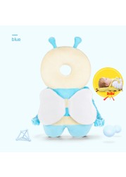 Baby Infant Head Protector Safety Pad Back Cushion Prevent Wounded Cartoon Security Pillows Breathable Anti-drop Pillow 1-3T