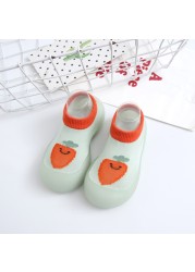 Children Anti-Slip Shoes Newborn Baby Girl Cotton Non-Slip Floor Socks Baby Boy Rubber Sole Cartoon Indoor Socks Infant Shoes