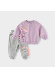 2pcs baby girls clothes sets autumn winter baby girls clothes kids tracksuits for girl suit children clothes 1 to 6 years old