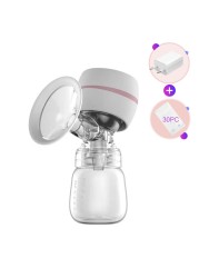 Portable Electronic Breast Pump USB Rechargeable Silent Portable Milk Extractor Automatic Milker Convenience Breastfeeding BPA Free