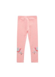 Seieroad Kids 2-7 Years Baby Long Pants Rainbow Embroidery Baby Pants Children Pants Baby Pants