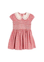 Little maven 2022 baby girls clothes casual cotton lovely kids summer dress for infant children 2 to 7 years