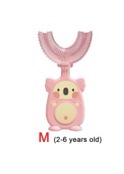 Baby Toothbrush Children Dental Oral Care Cleaning Brush Soft Silicone Teeth Baby New Born Baby Products 2-12Y