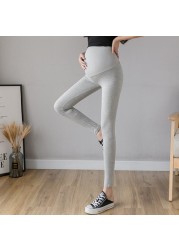 Maternity Yoga Pants Cotton Casual Slim Fit Maternity Clothes For Pregnant Women High Waist Belly Summer 5646