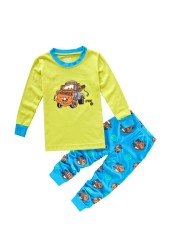 New Autumn Children's Clothing Sets Toy Story Cartoon Wooden Sets Kids Pajamas Buzz Lightyear Pijamas Jessie Long Sleeve Sleepwear