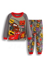 New Autumn Children's Clothing Sets Toy Story Cartoon Wooden Sets Kids Pajamas Buzz Lightyear Pijamas Jessie Long Sleeve Sleepwear