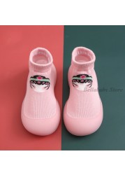 Leopard White Baby Shoes Fashion Unisex Spring Baby Floor Shoes Non-slip Soft Baby Booties Infant Shoes Plaid Cartoon Casual Shoes