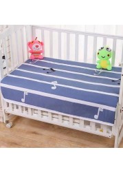 Waterproof Bed Sheet Baby Urine Changing Mat Cotton Reusable Infant Changing Diaper Mattress Cover Washable Newborn Crib Nappy Mattress