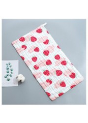 Six Layers Pure Cotton Baby Towel Cotton Gauze Combed Long Square Towel Newborn Washing Bath Towel 25x50cm