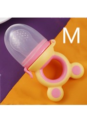 Baby Feeding Pacifiers Feeder Cartoon Kids Fruit Food Feeder Nipples Safe Feeding Nipple Supplies Nipple