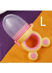 Baby Feeding Pacifiers Feeder Cartoon Kids Fruit Food Feeder Nipples Safe Feeding Nipple Supplies Nipple