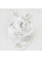 60*60cm Muslin Bamboo Cotton Baby Blanket Baby Newborn Blankets Newborn Swaddle Wrap Burp Cloth Towel Pielucha Dropshipping