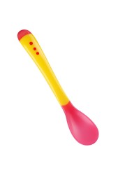 1pc Baby Soft Temperature Sensing Spoon Baby Safety Learning Fork Spoon Children Kids Boy Girl Food Feeding Utensils Tool