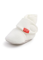 Newborn Baby Socks Shoes Boy Girl Star Toddler First Walkers Socks Cotton Comfort Soft Anti-slip Warm Crib Infant Shoes