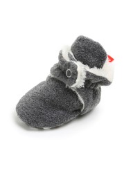 Newborn Baby Socks Shoes Boy Girl Star Toddler First Walkers Socks Cotton Comfort Soft Anti-slip Warm Crib Infant Shoes