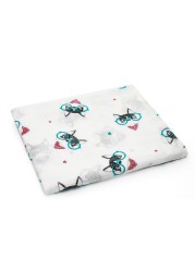 [Simfamily] 1pc Gauze 100% Cotton Baby Swaddling Soft Newborn Blankets Bath Towel Baby Gauze Infant Wrap Sleeping Bag Stroller Cover