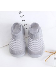 Children's Sock Shoes Summer Hollow Out Cartoon Anti-Skidding Baby Girl Outdoor Shoes Baby Boys Shoes First Walking Shoes 2022