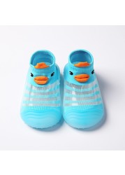 Children's Sock Shoes Summer Hollow Out Cartoon Anti-Skidding Baby Girl Outdoor Shoes Baby Boys Shoes First Walking Shoes 2022