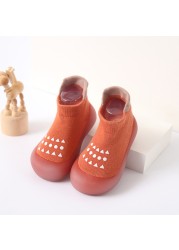 baby boy shoes children sock shoes non-slip floor socks boy girl soft rubber sole shoes baby sock shoes infant socks