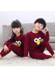 Boys Dinosaur Pajamas Children Sleepwear For 6 8 10 12 Years Kids Pajamas 100 Cotton Animal Cartoon Homewear Pajamas Suits