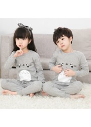 Boys Dinosaur Pajamas Children Sleepwear For 6 8 10 12 Years Kids Pajamas 100 Cotton Animal Cartoon Homewear Pajamas Suits