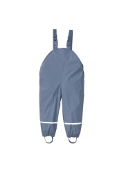 2~8 Years Kids Boys Girls Rain Overall Waterproof Baby Rain Pants Outdoor Sports Jumpsuit Clothes With Convex Baby Lining