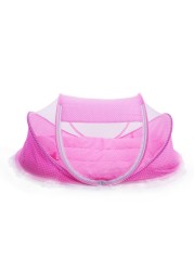 3pcs/lot 0-36 Months Baby Bed Portable Foldable Baby Crib With Netting Newborn Sleep Bed Travel Bed Mosquito Net Baby Bedding