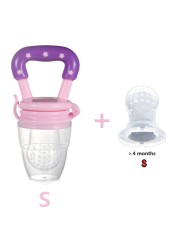 2 in 1 Baby Nibbler Pacifiers Feeder Cartoon Kids Fruit Food Feeding Nipples Safe Feeding Supplies Nipple Nipple