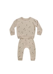 Fashion Baby Clothes Set Spring Baby Boy Girl Casual Tops Loose Sweater Trousers 2pcs Newborn Baby Boy Clothes Outfits