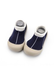 Newborn Baby Socks Shoes Boy Girl Dinosaur Baby First Walkers BeBe Cotton Comfort Soft Anti-Slip Prewalker Crib Infant Shoes