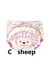 6pcs Baby Training Pants New Children Study Diaper Underwear Infant Learning Panties Newborn Cartoon Diaper Trx0001