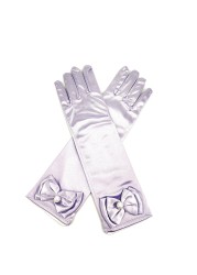 Kids Princess Long Gloves Long Accessories 11 Colors Birthday Party Wedding Elsa Anna Cinderella Belle Sofia